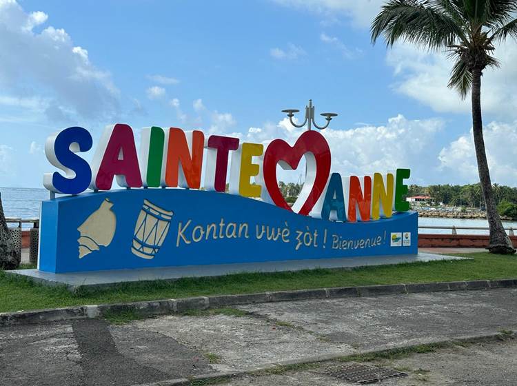 Bienvenue à Sainte en Guadeloupe
