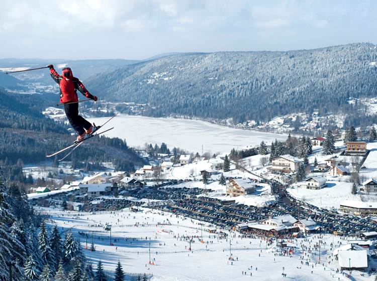 Station de ski de la Mauselaine, Gérardmer, Hautes-Vosges