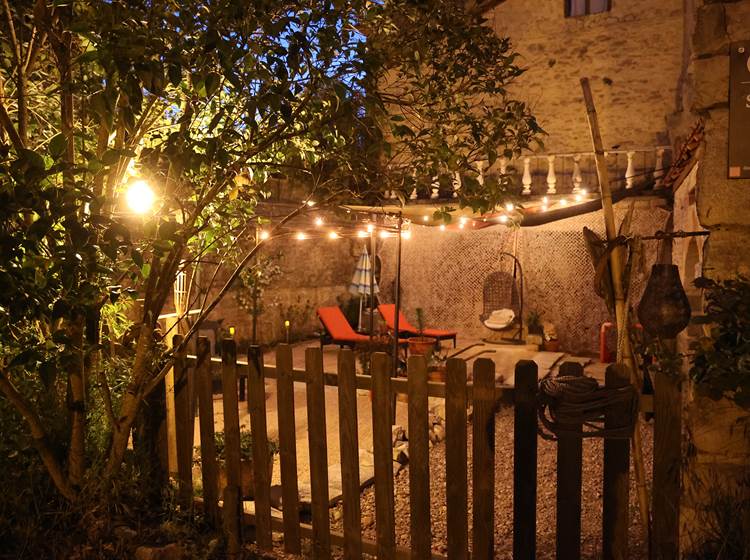 Chateau de Saint Chamarand - Exterieur, terasse et jardin