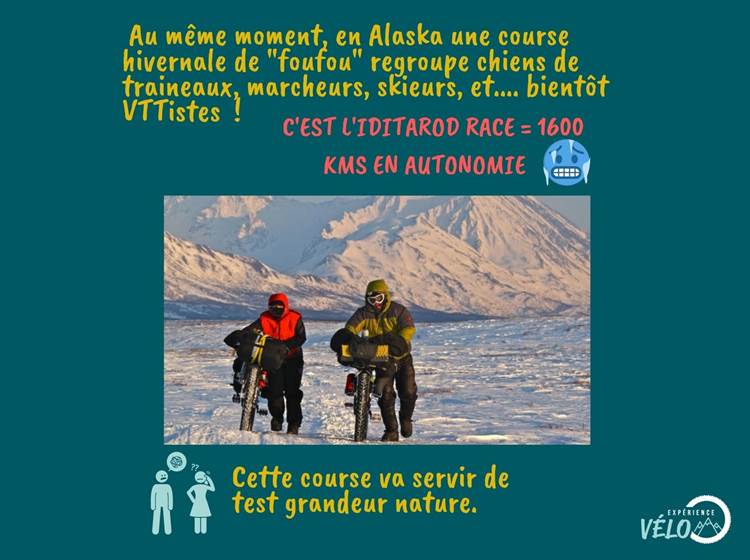 Iditarod Race en fat bike