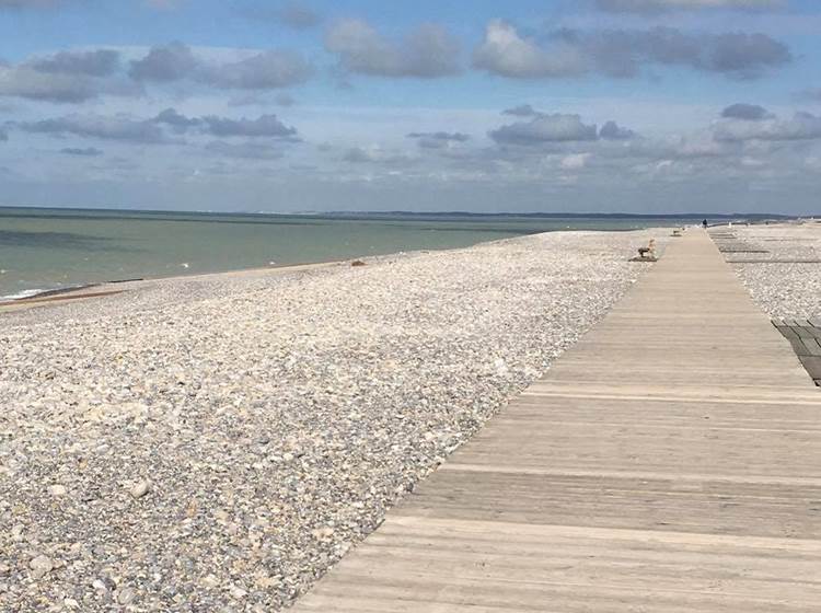 Cayeux sur Mer en Baie de Somme