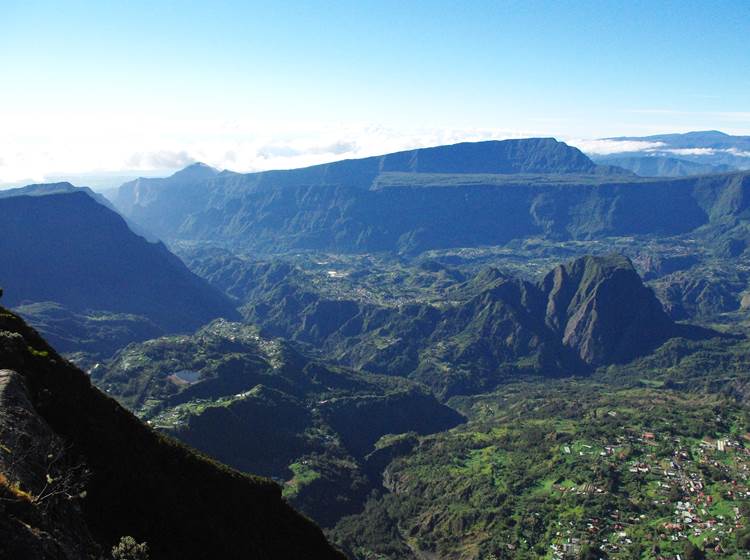 Salazie vue de la Roche Ecrite