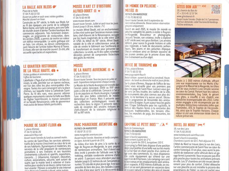 Gîtes Bon Air dans le ghuide Michelin Travet Parter