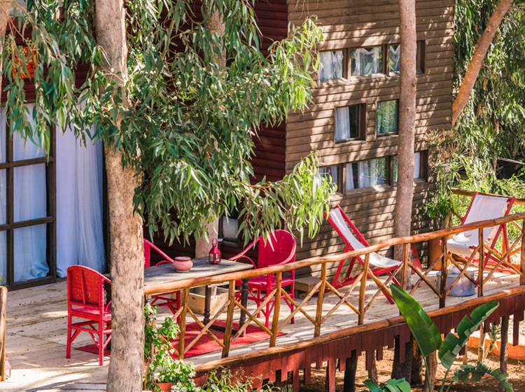 riad Baoussala Essaouira - Suite Taabiha - terrasse