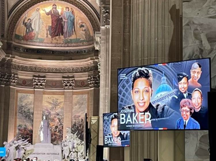 Joséphine Baker au Panthéon