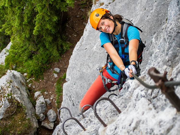 Via-ferrata à Gavarnie