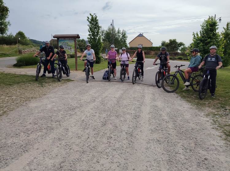 Un groupe prêt à partir
