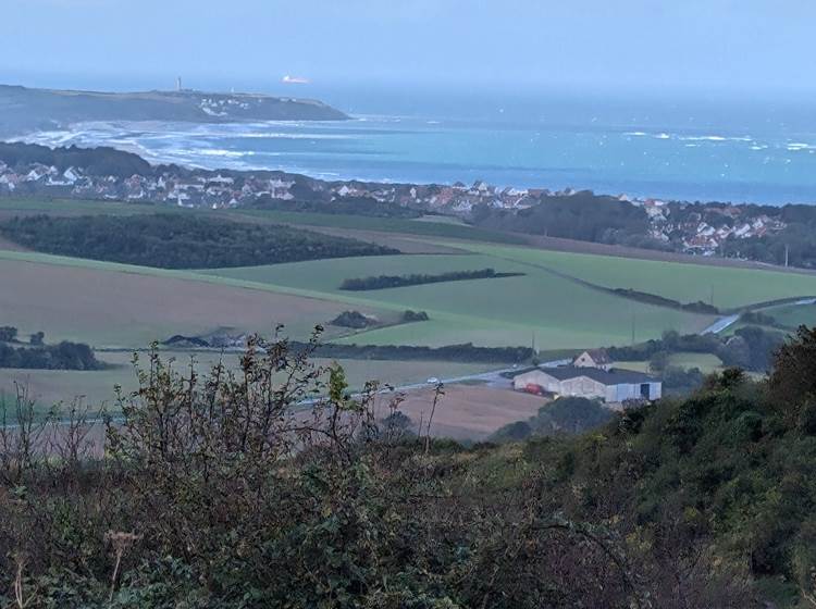 Vue sur le Cap Gris Nez