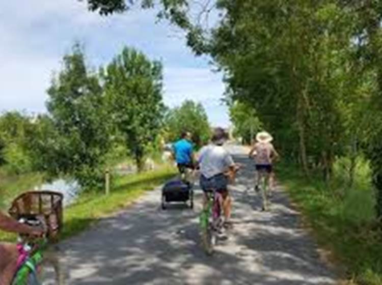 vélo dans le Marais Poitevin
