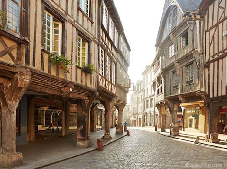 Dinan centre historique médiévale