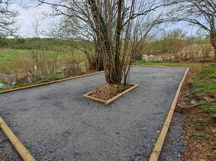 Terrain de pétanque