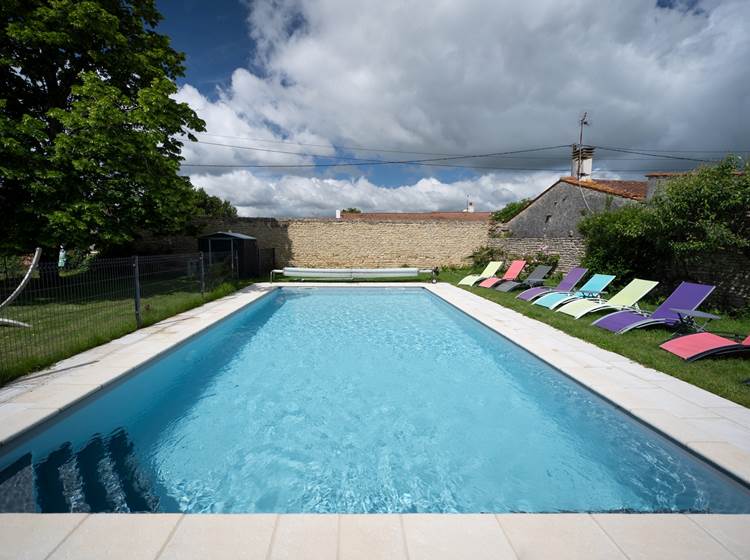 Piscine chauffée 27°