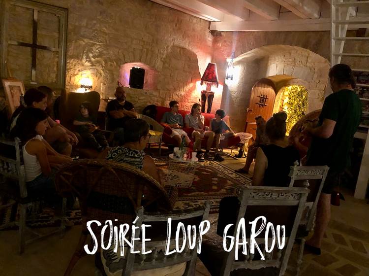 Chateau de Saint Chamarand, soiree Loup Garou