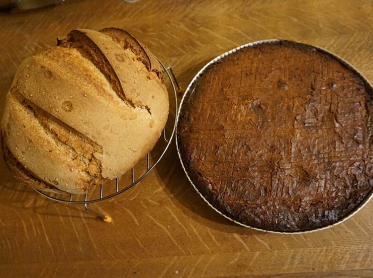 Pain et gâteau breton maison