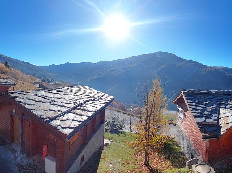 Vue de notre balcon plein sud