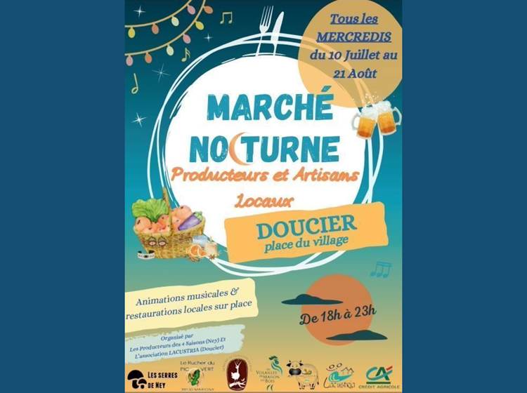 Marché nocturne Doucier