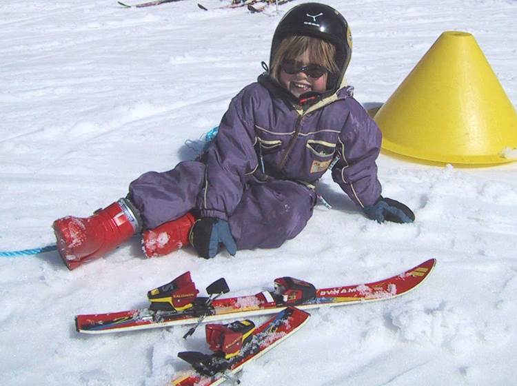 Bareges enfant au ski