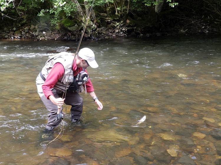 Stage de pêche à la mouche