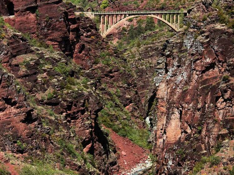 Gorges de Daluis Pont de la mariée