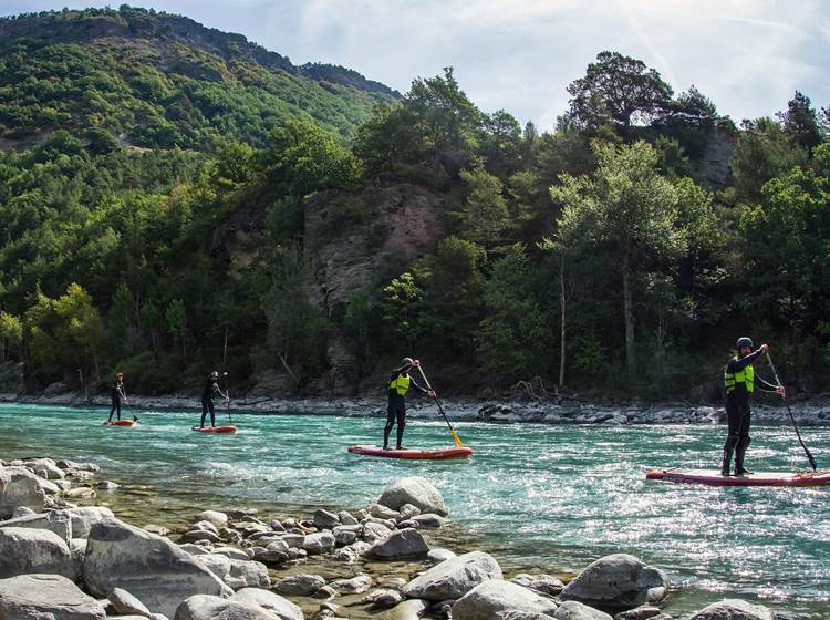 De Bleu à Blanc Rafting