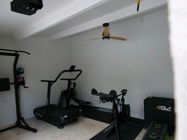 gîte avec salle de sport