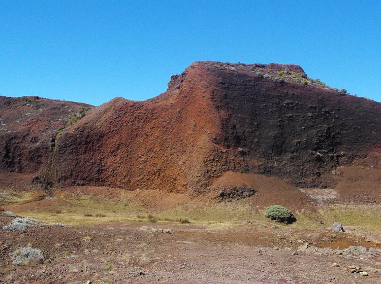 Sur la route de la Fournaise