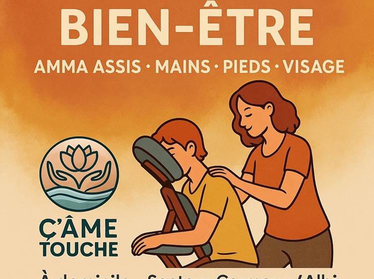 Ç'ÂME TOUCHE — Massages bien-être à domicile