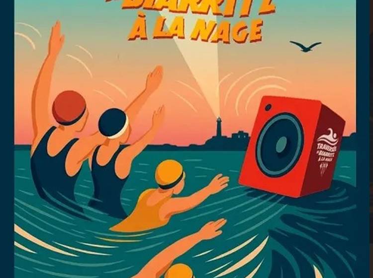 2025 Traversée nage Biarritz © BOPB