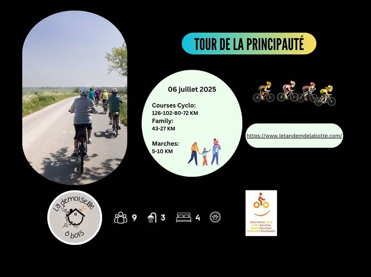 cyclotourisme à la demoiselle ô bois