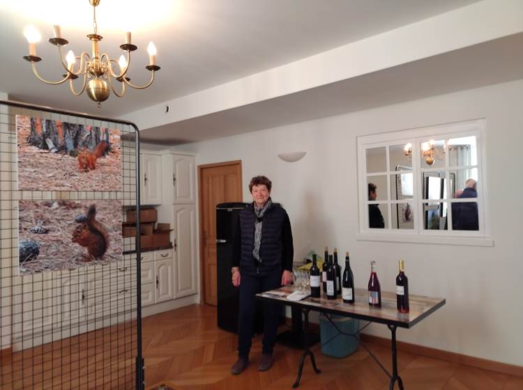 Exposition photos et dégustation de vin à Le Coq du Nord -Mailhac