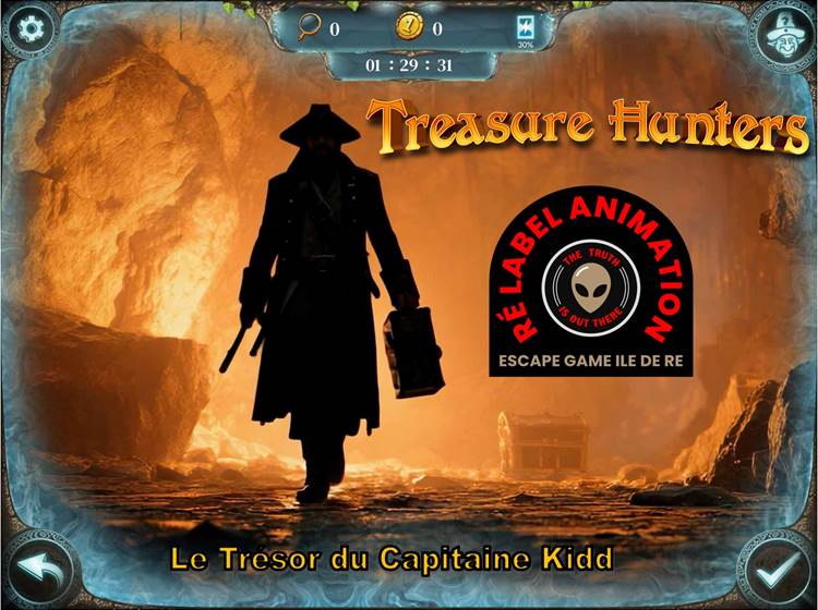Escape game chasseur de tresor