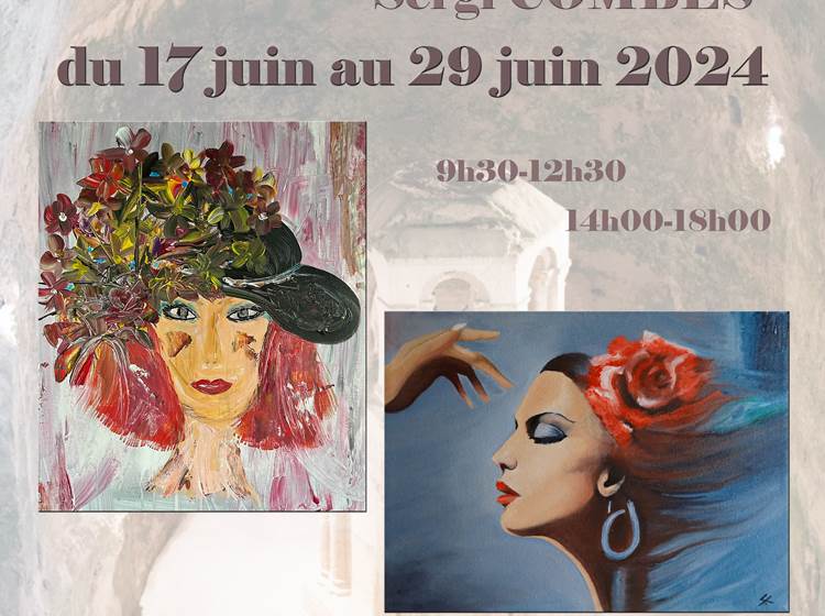 Affiche expo de Aubeterre/Dronne 2024