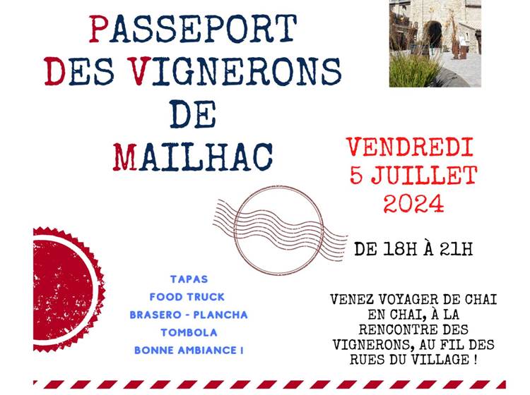 Passeport des vignerons de Mailhac