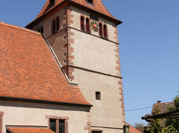 l'église romane et fortifiée de wintzenheim kochersberg