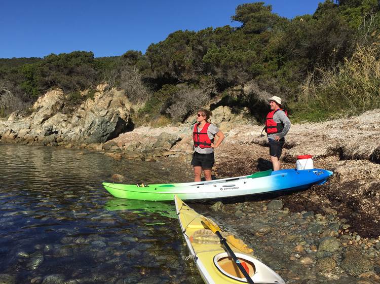 Abbartello kayak Corse vers Capriona