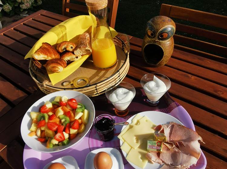 Petit déjeuner gourmand