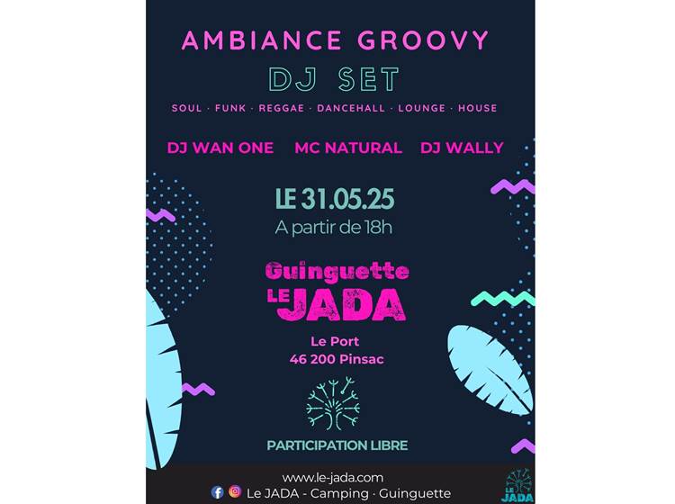 DJ Set Groovy - Le 31.05.25
