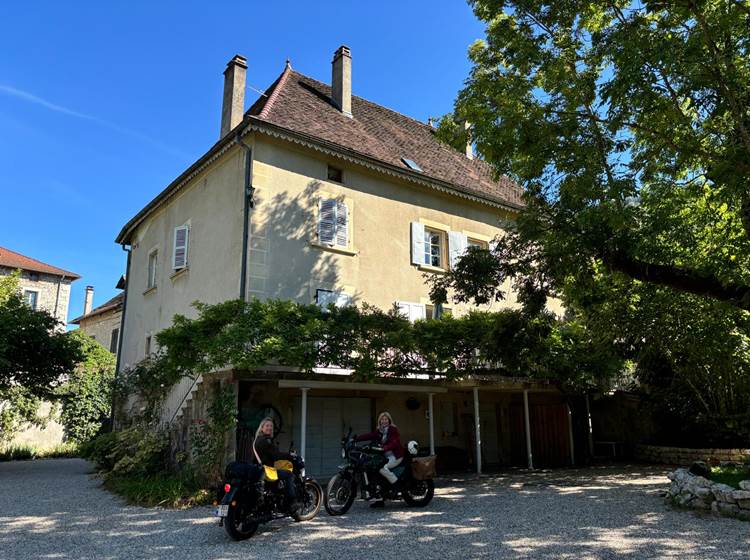 Idéal pour une étape à moto !