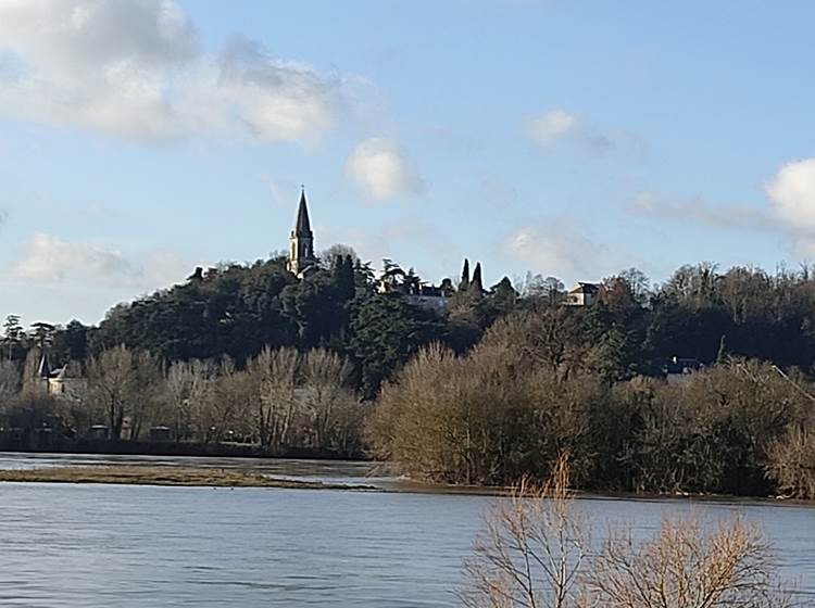 Saint Eusèbe vue des Rosiers sur Loire