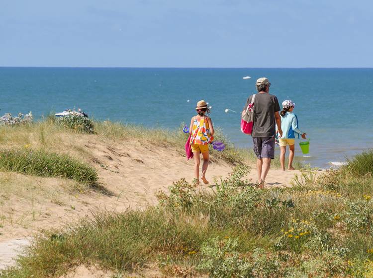 plage famille saint jean de monts vendée
