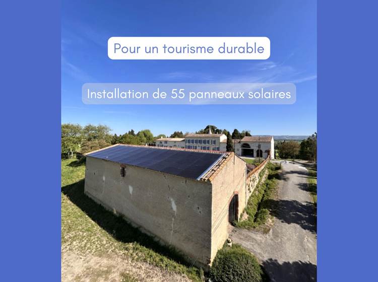 Domaine de Lanis - Panneaux photovoltaiques
