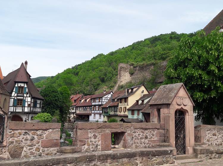 Le pont fortifié au centre de Kaysersberg