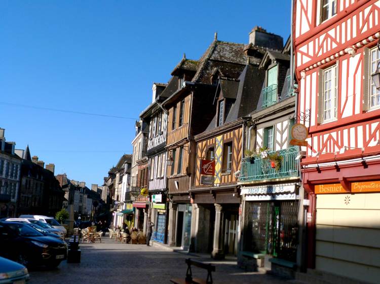 Maisons colorées