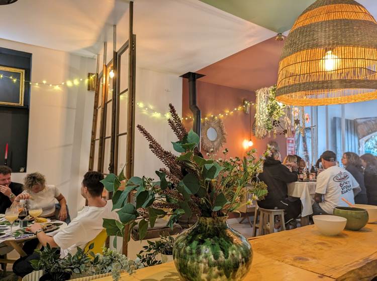 Repas d'entreprise toute l'équipe du Bateau Ivre St Cyprien