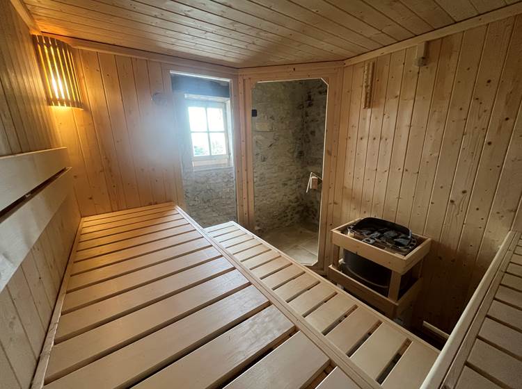 vue du sauna