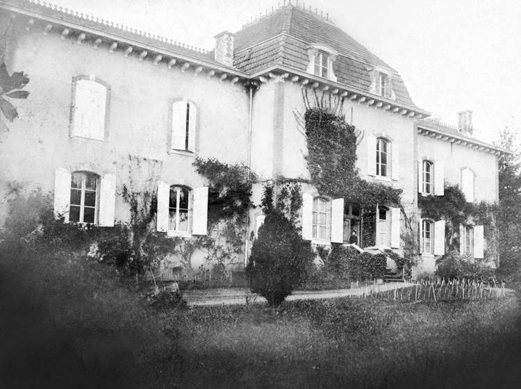 Le château dans les années 1950