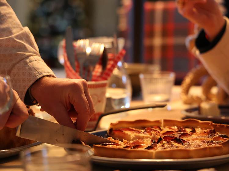 La Table Alsacienne pour nos hôtes au Château de Saint-Chamarand