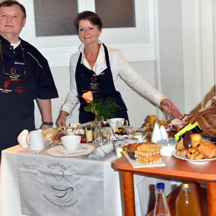 Jules et Françoise au Trophée du Petit déjeuner gourmand 2017 crédit photo LNPhotographers-photo-page