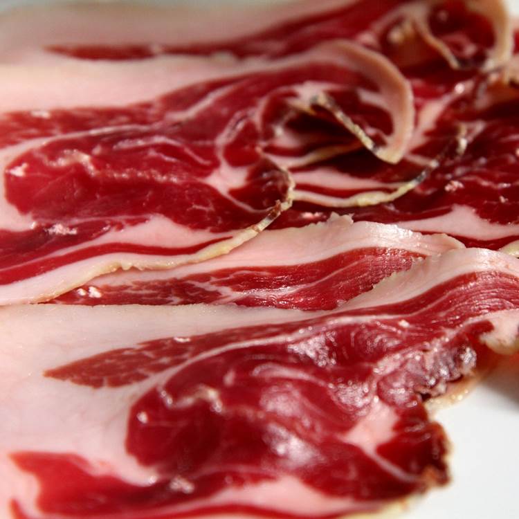 jambon cul noir limousin gaec dufour la meyze restaurant Le Ranch des Lacs Tables et Auberges de France-photo-page