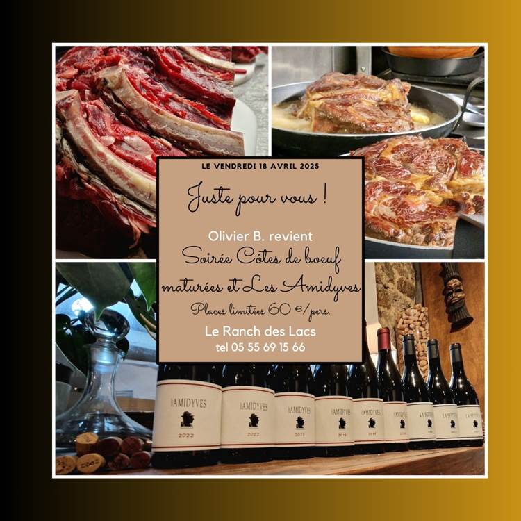 Soirée dégustation, côtes de bœuf et les vins d'Olivier B.-photo-news